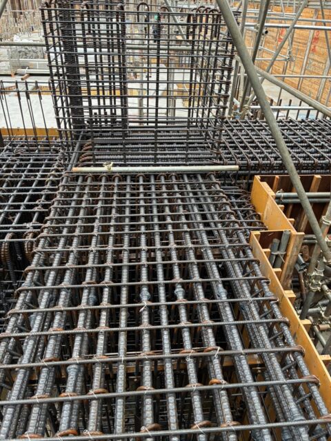 江東区佐賀 新築マンション 鉄筋工事